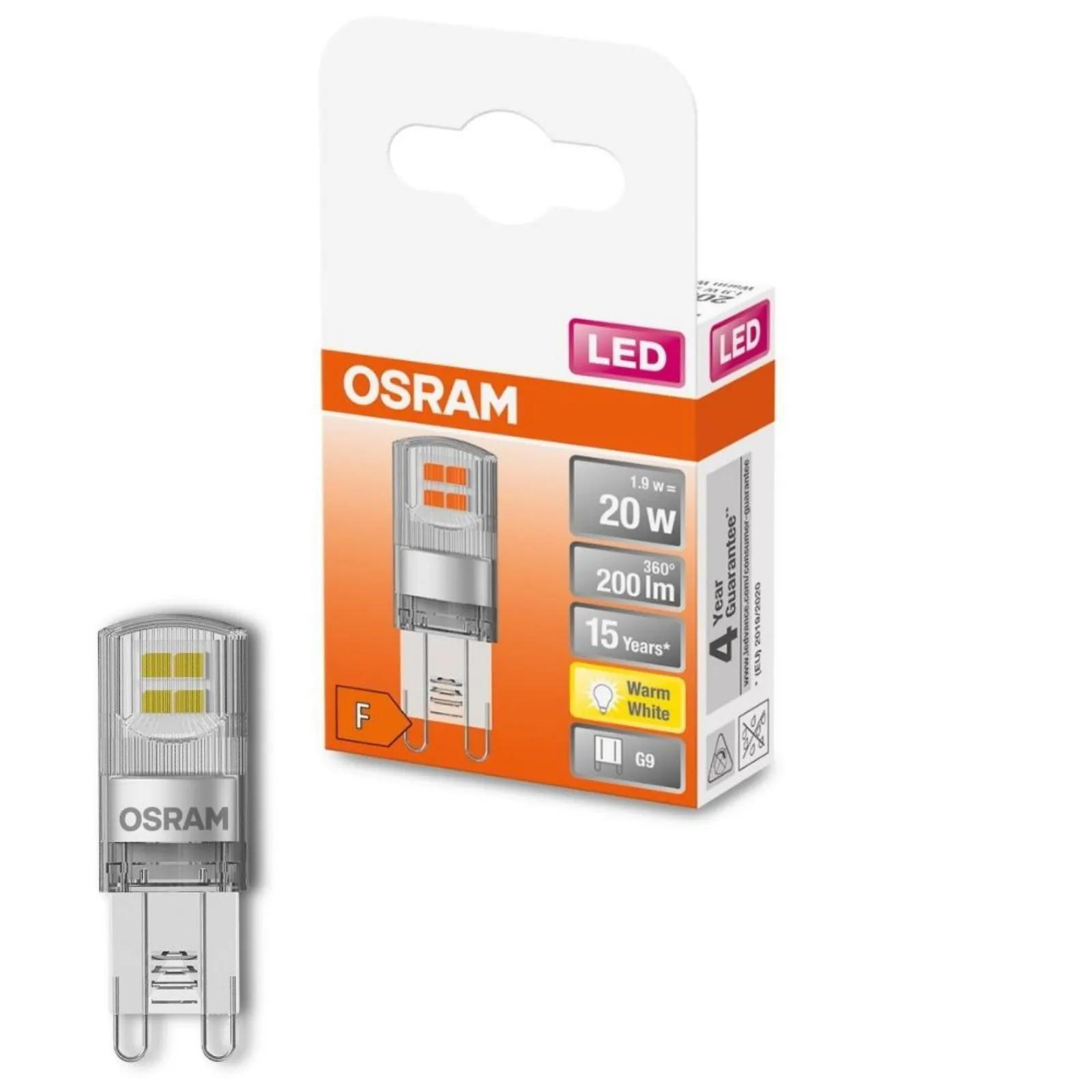 LEUCHTMITTEL G9 Brenner Set Grau - Grau, Kunststoff (1.5/4.6cm) - Osram
