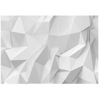 FOTOTAPETE 3D Abstrakt Grau 254x184 cm - Multicolor, Papier (254/184cm) - Wallarena