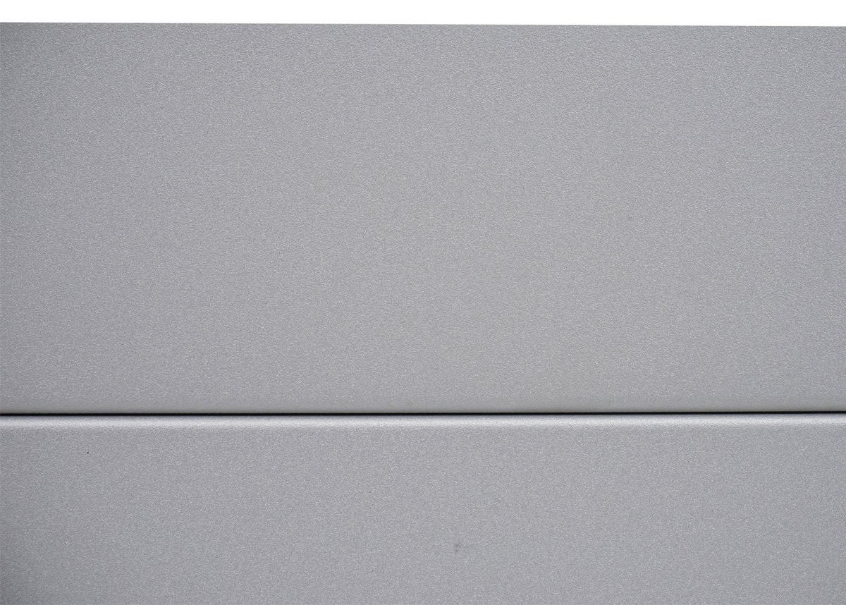 MÄHROBOTER-GARAGE mit Pflanzkasten 37x60x70cm Metall Grau - Grau, Metall (60/37/70cm) - PROREGAL