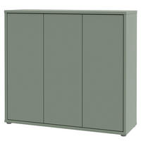 SCHUHKOMMODE - Weiß, Holzwerkstoff (109/99/35cm) - home24