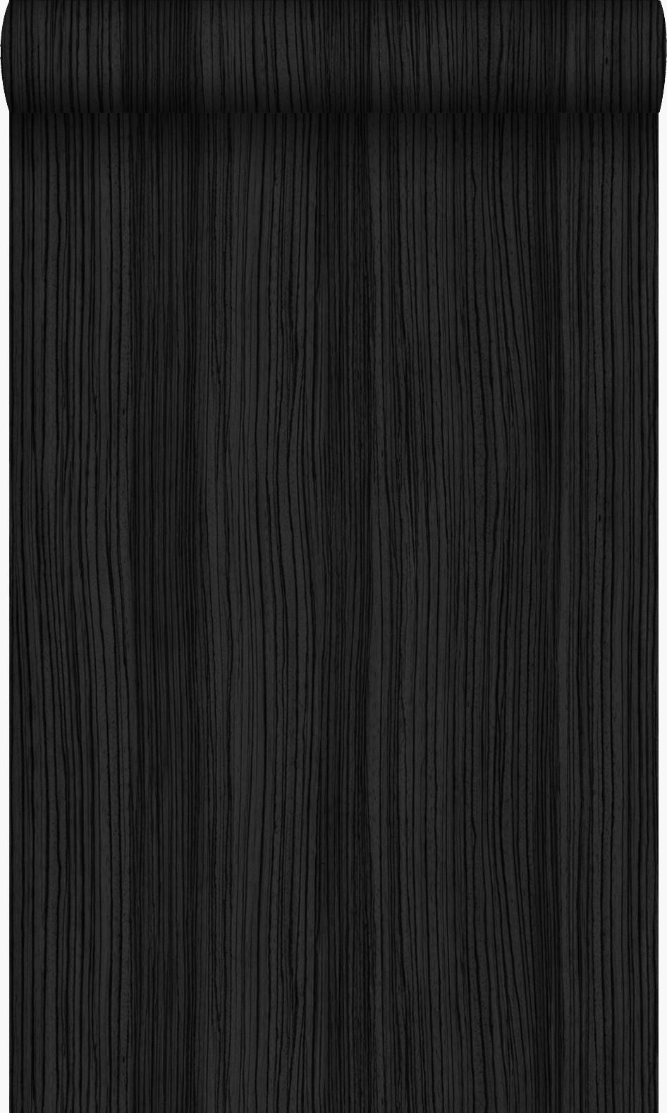TAPETE Streifenmuster 53 cm x 10.05 m - Schwarz, Papier (53/1000cm) - Origin Wallcoverings