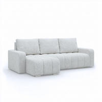 ECKSOFA MIT SCHLAFFUNKTION ABRIELLE BONELL Grau - Grau, Textil (144/237cm) - Mebligo