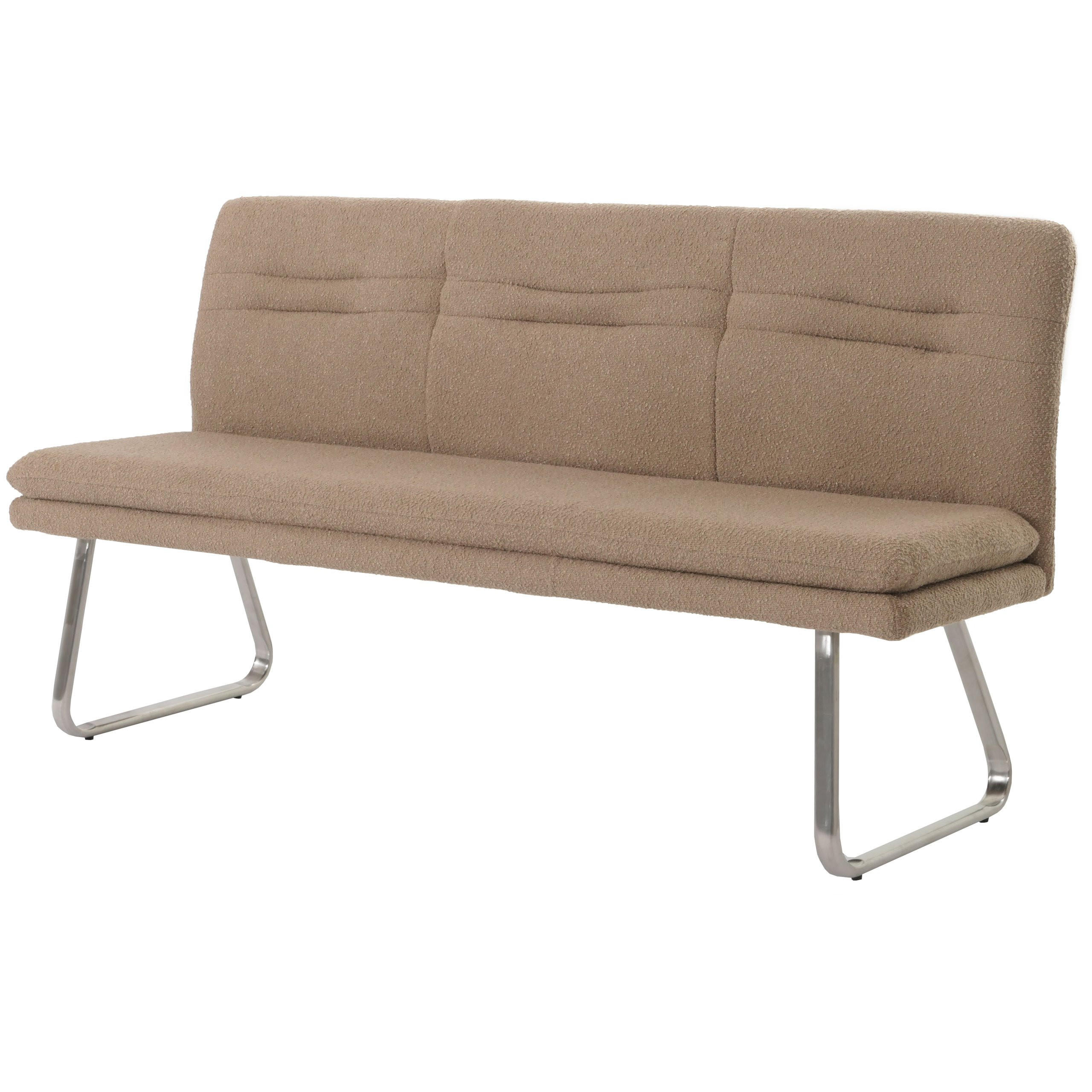 SITZBANK Braun - Braun/Mokka, Textil (180/93/58cm) - MCW