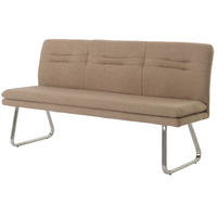 LAVICA Hnedá - hnedá/mokka, textil (180/93/58cm) - MCW