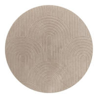 HOCHFLORTEPPICH 160/160 cm Tokio 471 - Beige, Kunststoff (160/160cm) - Paco Home