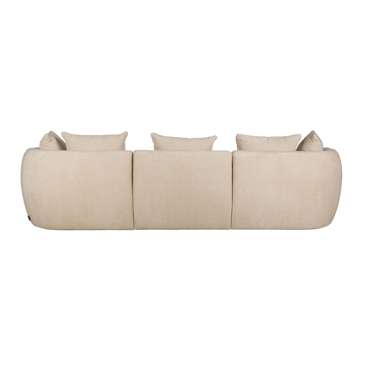 SOFA 4,5-SITZER Rocca Latte/ Beige - Creme, Textil (250/83/92cm) - Dutchbone