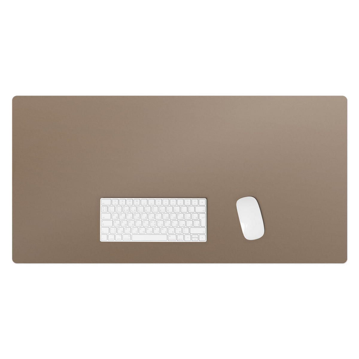 SCHREIBTISCHUNTERLAGE 100x50 cm Braun - Walnussfarben, Kunststoff (100/50/1.6cm) - Wallfluent