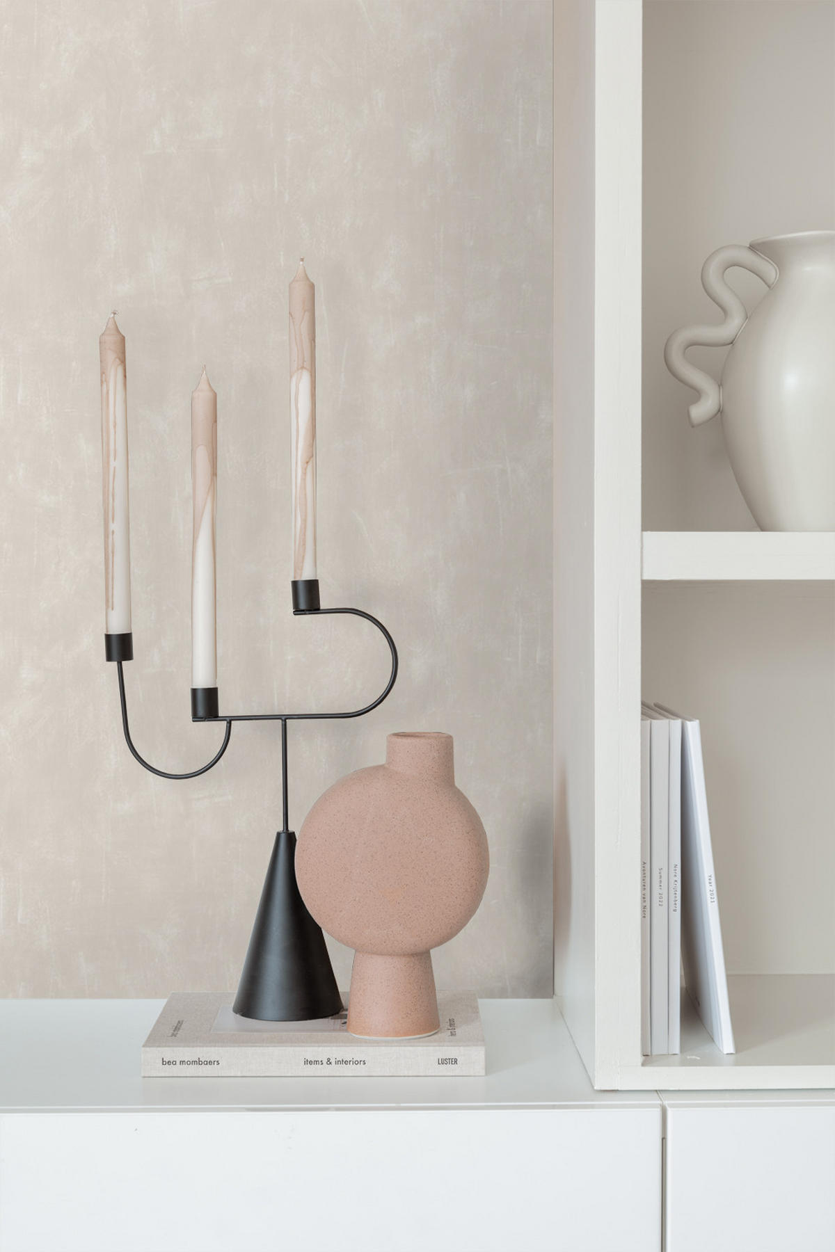TAPETE mit malerischem Effekt 53 cm x 10.05 m - Beige, Papier (53/1000cm) - ESTAhome