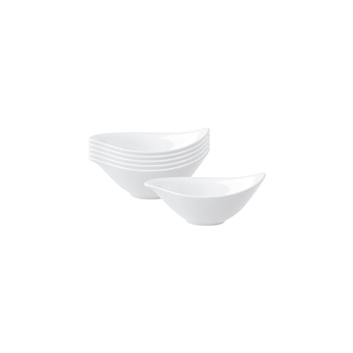 DIPSCHÄLCHEN New Cottage Special Serve Salad weiß 15 ml 6er Set - Weiß, Keramik (1cm) - Villeroy & Boch