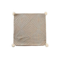 KISSENBEZUG Grau (50 x 1 x 50 cm) - Grau, Textil (50/50cm) - DKD Home Decor
