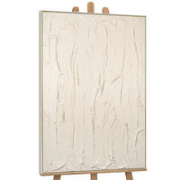 GEMÄLDE Schleier Schattenfugenrahmen Beige 120x80 cm - Beige, Holz (120/80cm) - YS-art gallery