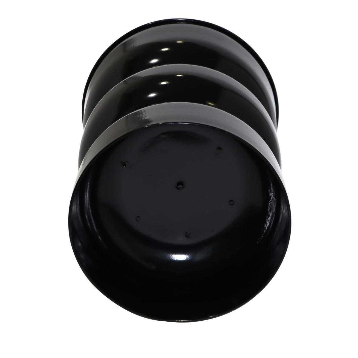 BEISTELLTISCH aus lackiertem Metall 36/50/36 cm - Schwarz, Metall (41/36/50cm) - Calicosy