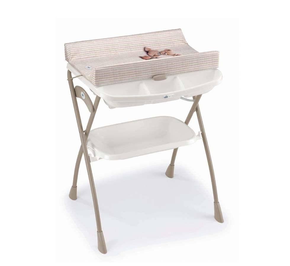WICKELTISCH mit Badewanne Volare für Babys - Weiß, Kunststoff (69/101/78cm) - Cam il Mondo del Bambino S.p.A.