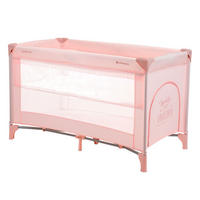 REISEBETT So Gifted rosa pink 2 Ebenen Matratze, Tragetasche, Öffnung - Rosa, Metall (65/125cm) - Kikka boo