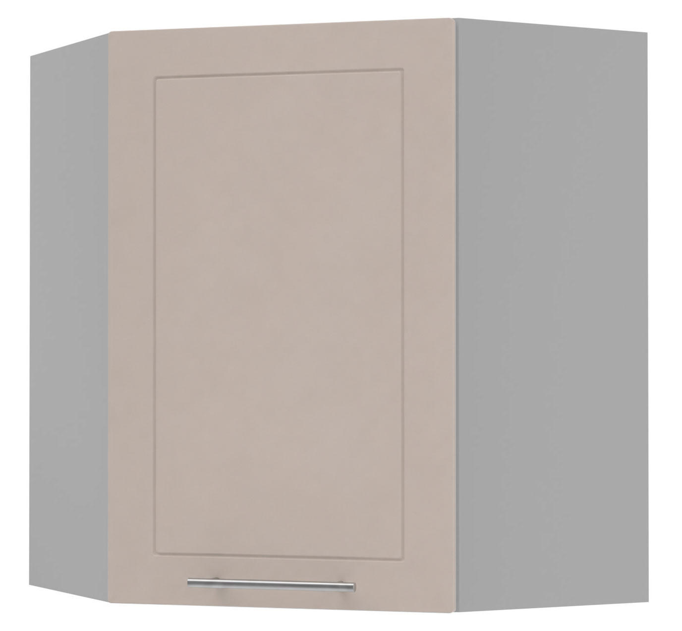 Feldmann-Wohnen Küchenhängeschrank Kaschmir, Grau 60x72x60 cm