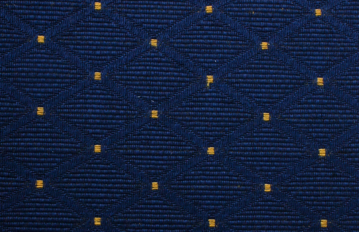 BANKETTSTUHL Jayde 2er Set Polyester Blau 94x44x50,5cm - Blau, Kunststoff (44/94/50.5cm) - DELUKE