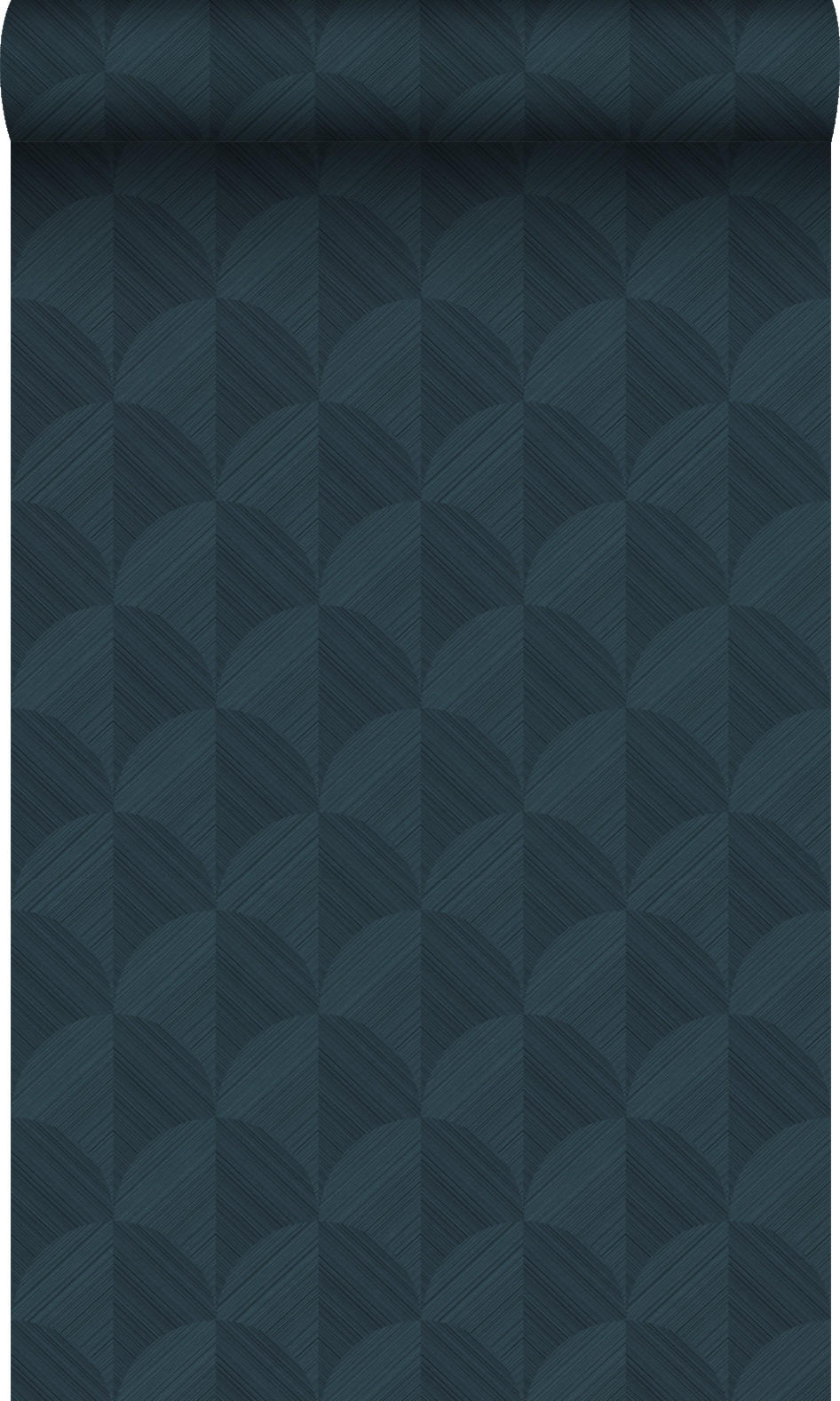 TAPETE 3D Muster 50 x 900 cm - Blau, Papier (50/900cm) - Origin Wallcoverings