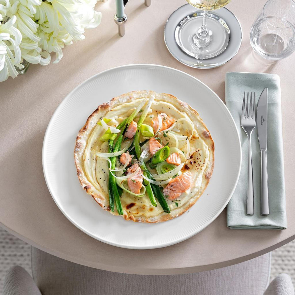 GOURMETTELLER Afina weiß ø 32 cm 6er Set - Weiß, Keramik (32cm) - Villeroy & Boch