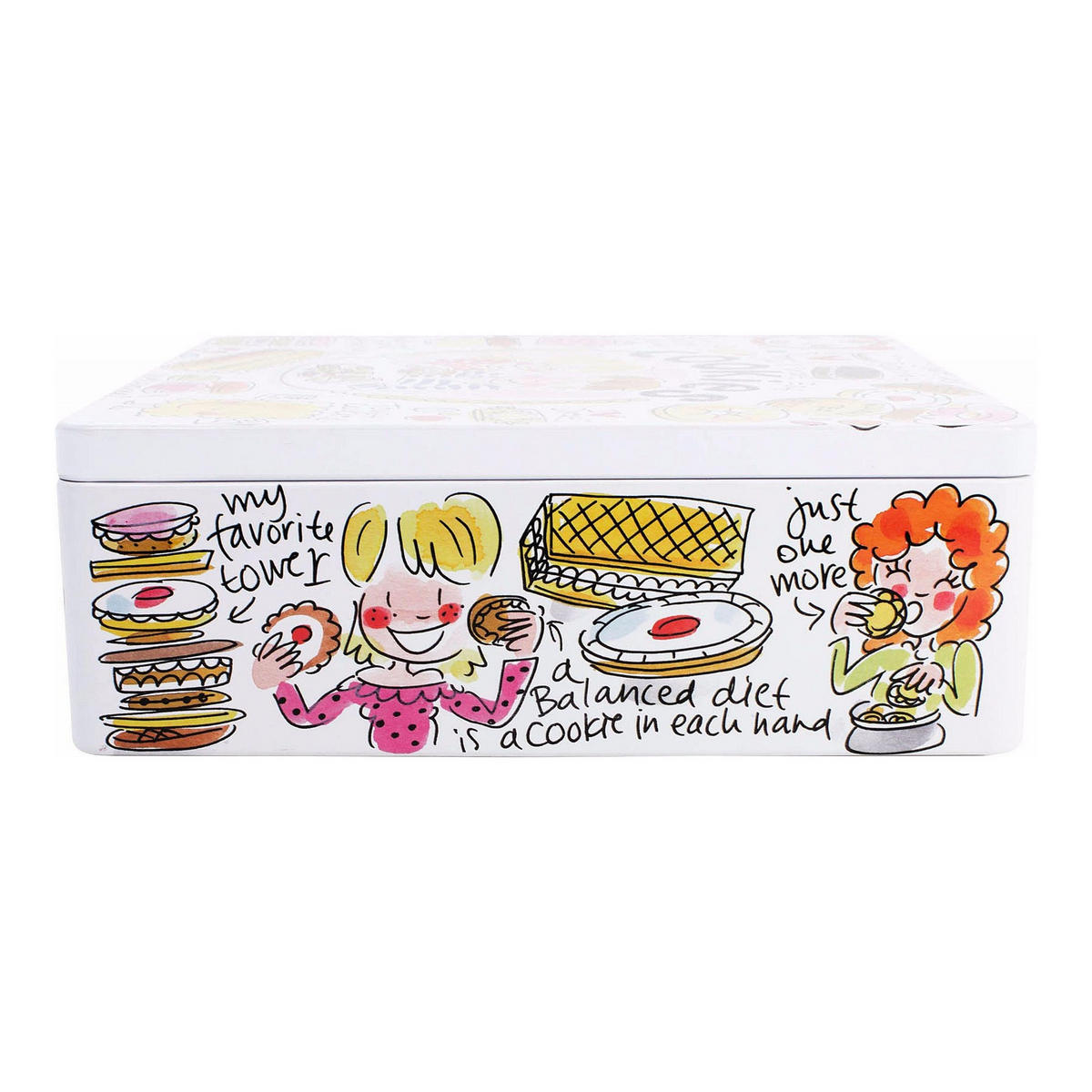 DOSE Kekse in Bunt - 21,7 x 7,5cm - Multicolor, Metall (21.7/7.5/21.7cm) - Blond Amsterdam