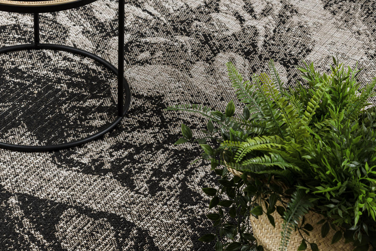 TEPPICH Floorlux 240/330 cm - Grau, Textil (240/330cm) - rugsX