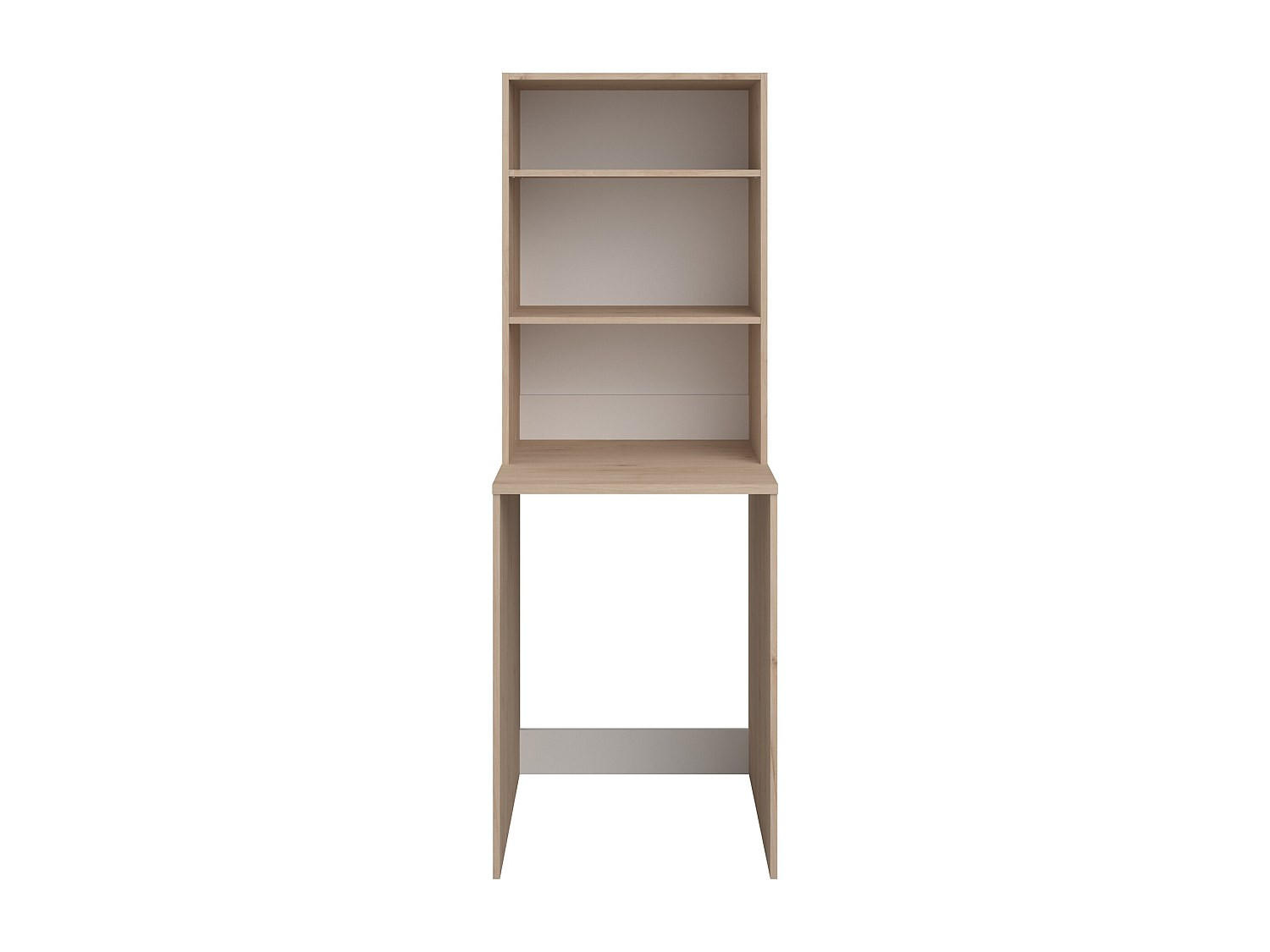 WASCHMASCHINENMÖBEL - 64.4 cm x 65.8 cm - holz - naturfarben hell Erkano - Naturfarben, Holz (64.4/184.4/65.8cm) - Vente-Unique
