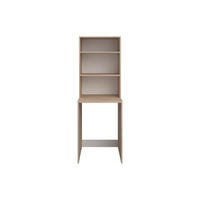 WASCHMASCHINENMÖBEL - 64.4 cm x 65.8 cm - holz - naturfarben hell Erkano - Naturfarben, Holz (64.4/184.4/65.8cm) - Vente-Unique