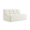 2-SITZER-SOFA Samt Stoff Beige - Beige/Creme, Kunststoff/Textil (160/75/93cm) - Makamii