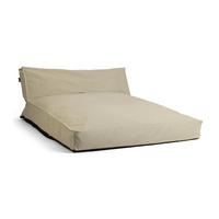 OOUTDOOR-LOUNGE Das Daybed - Beige, Textil (130/55/150cm) - Mokebo
