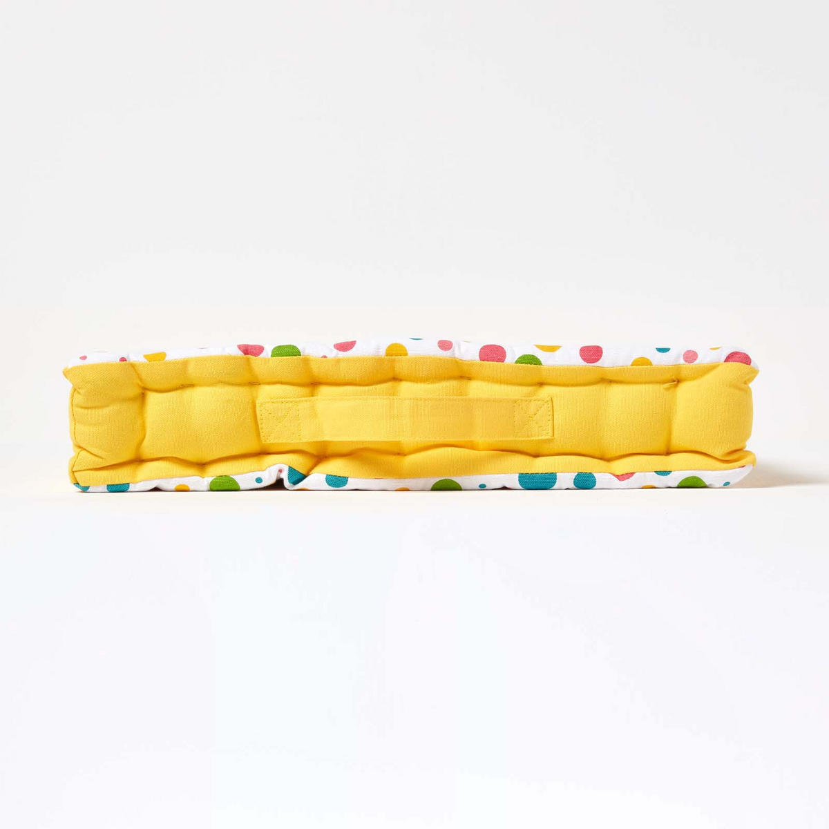 SITZKISSEN Punkte bunt 50/50/10 cm - Multicolor, Textil (50/50/10cm) - Homescapes