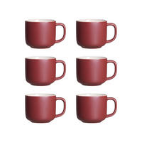 KAFFEETASSEN Jasper Beere 240 ml 6er Set - Beere, Keramik (0.24L) - Ritzenhoff Breker