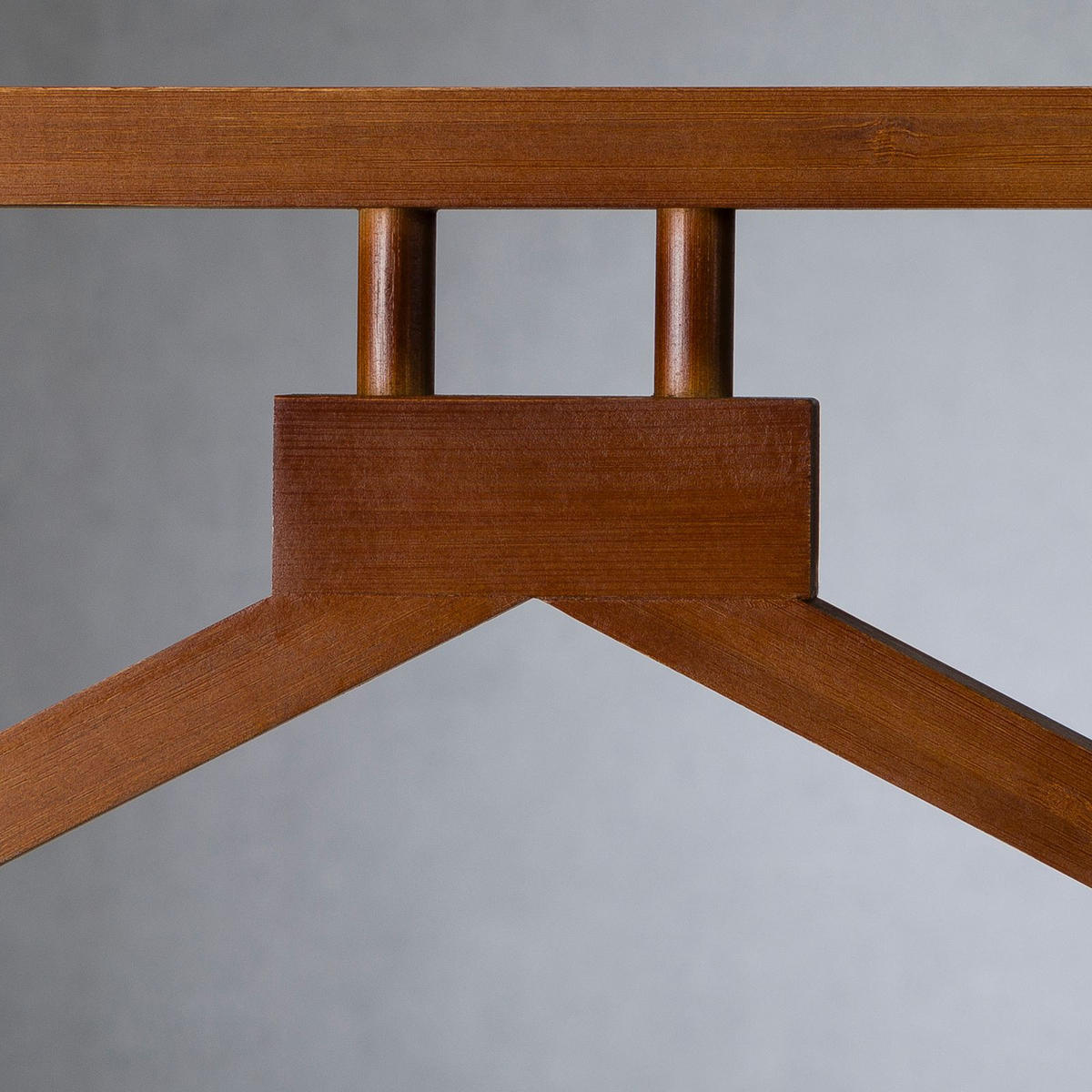 HERRENDIENER KANNA - Dunkelbraun/Schwarz, Holz (49/109/40cm) - IDIMEX