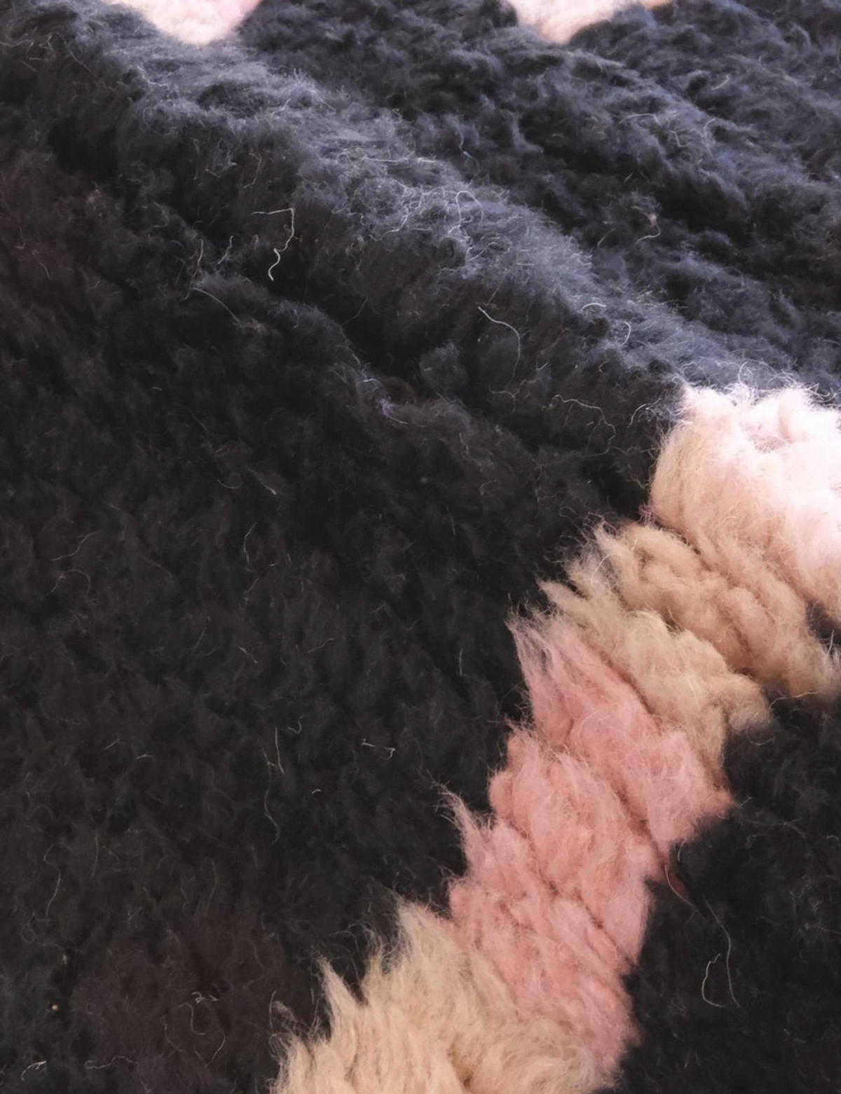 BERBERTEPPICH aus reiner Wolle 159x 251 cm - Multicolor, Naturmaterialien (159/251cm) - AFK Living