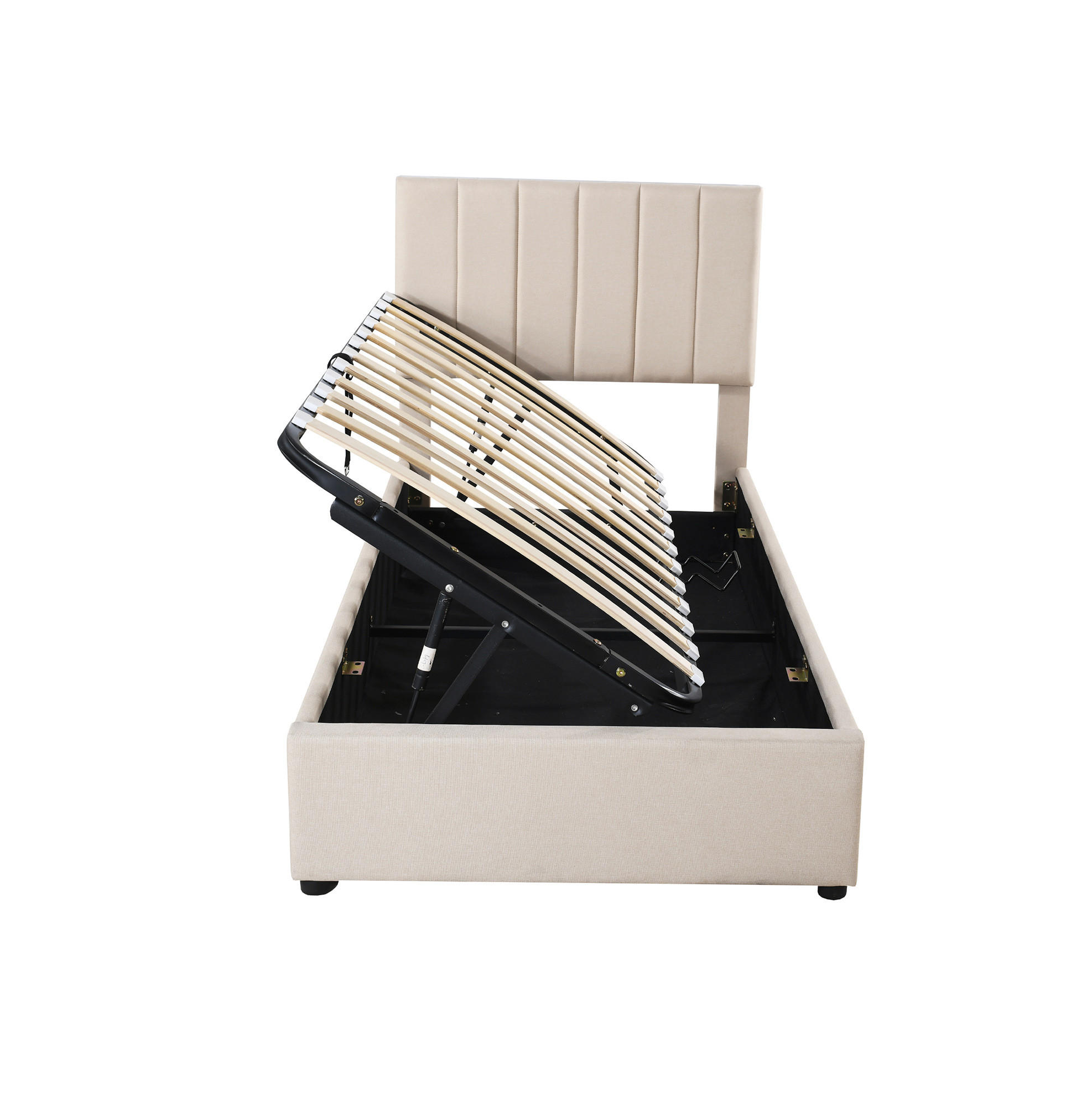 Okmyhome Polsterbett Beige