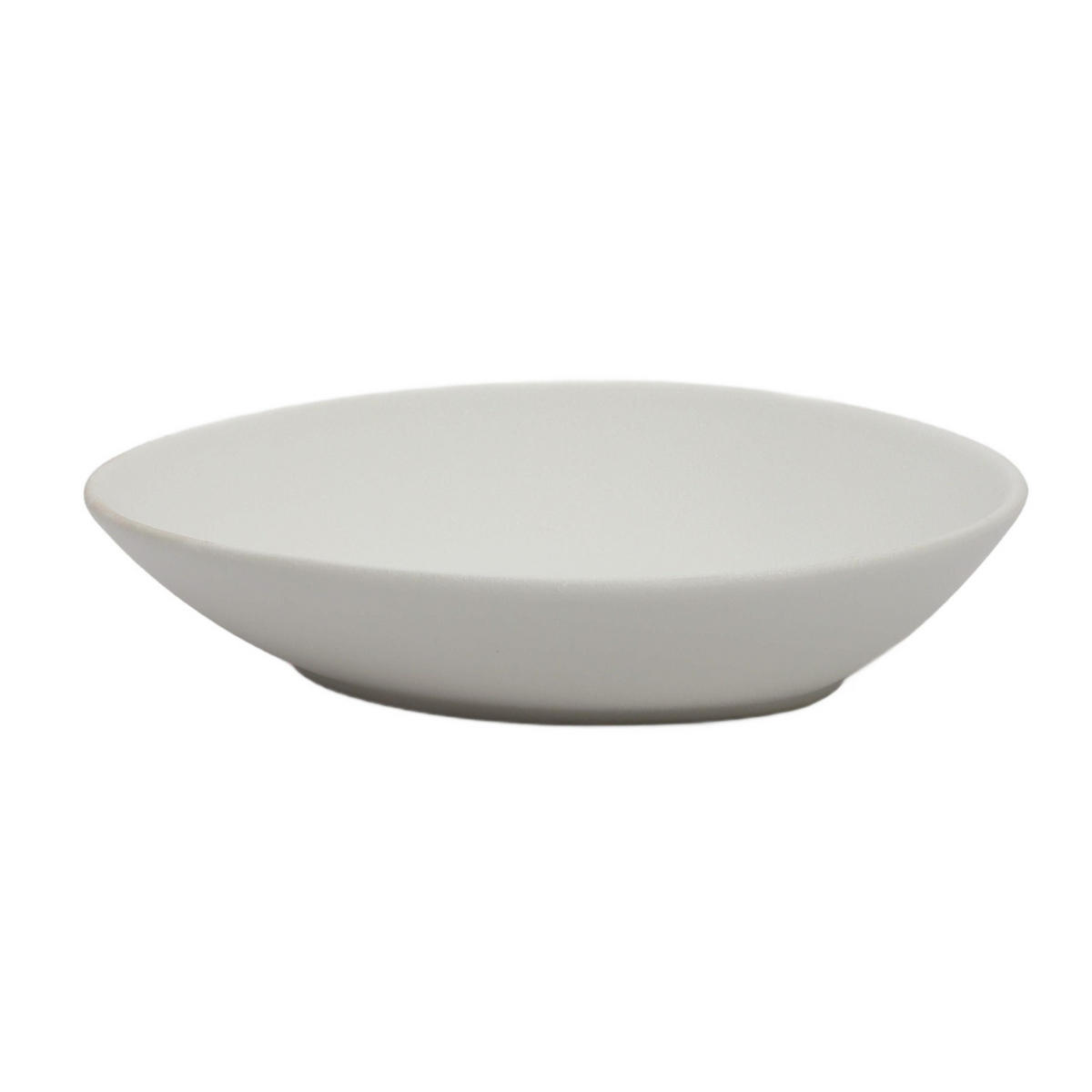 SUPPENTELLER Galet Weiß 22/20/4,5 cm - Weiß, Keramik (22/20/4.5cm) - Secret de Gourmet