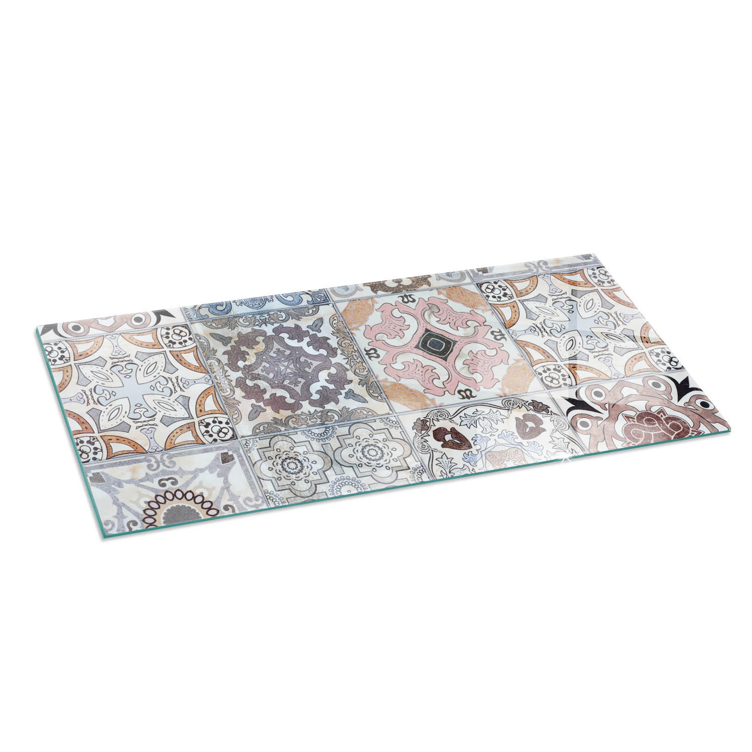 ArtPrintCave Glasplatte Grau 125x50x0.4 cm