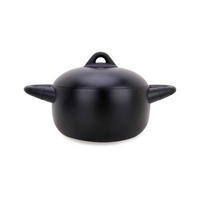 TOPF Schwarz 28/18/10 cm MR401718 - Schwarz, Metall (18cm) - Maestro 