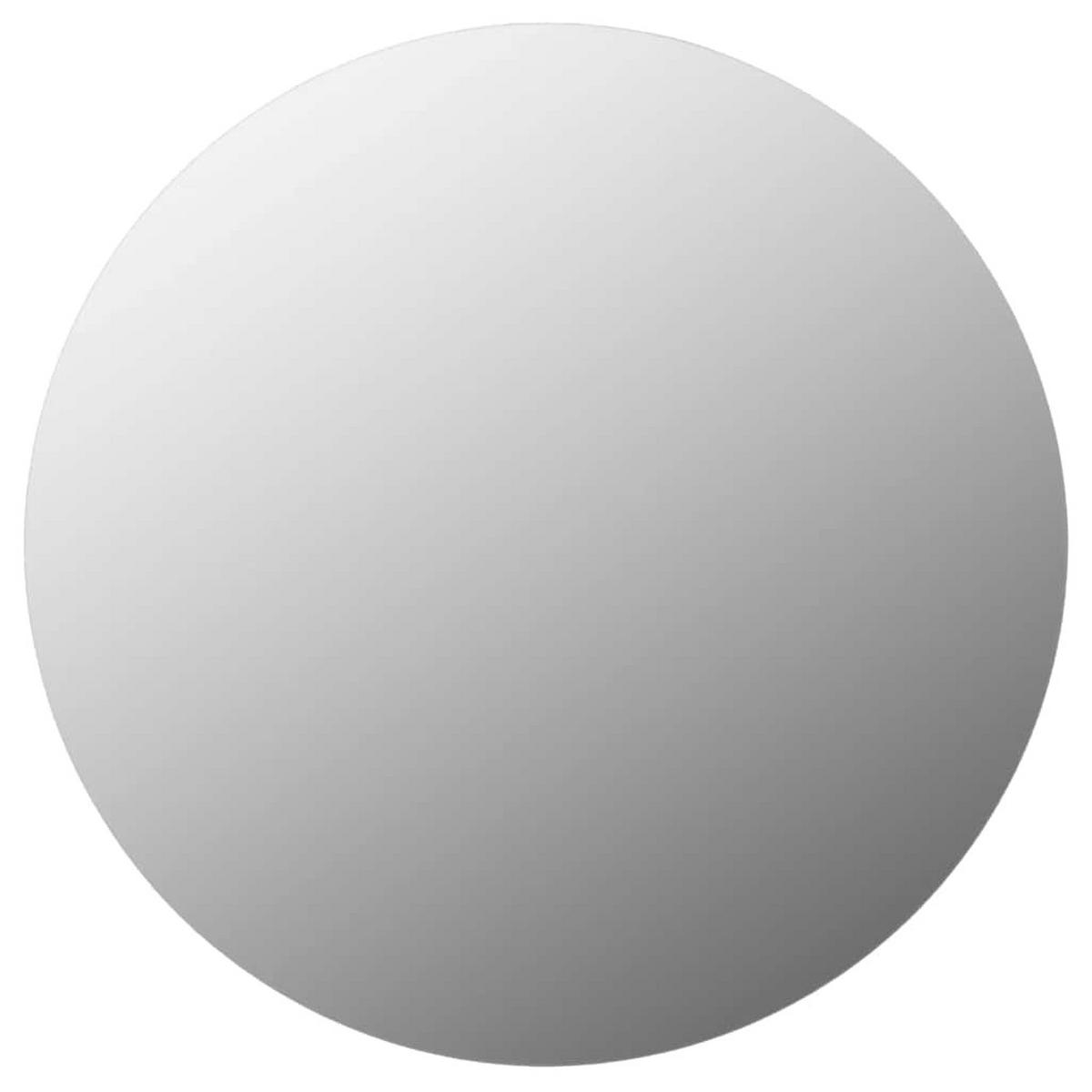 WANDSPIEGEL 50 cm Rund Glas - Silberfarben, Glas (50/50/50cm) - furnicato