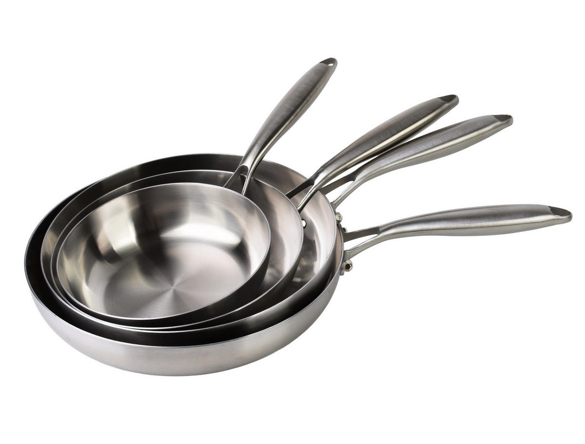 PFANNE Resta Silber 52/30/6 cm Metall - Silberfarben, Metall (52/30/6cm) - Mondex