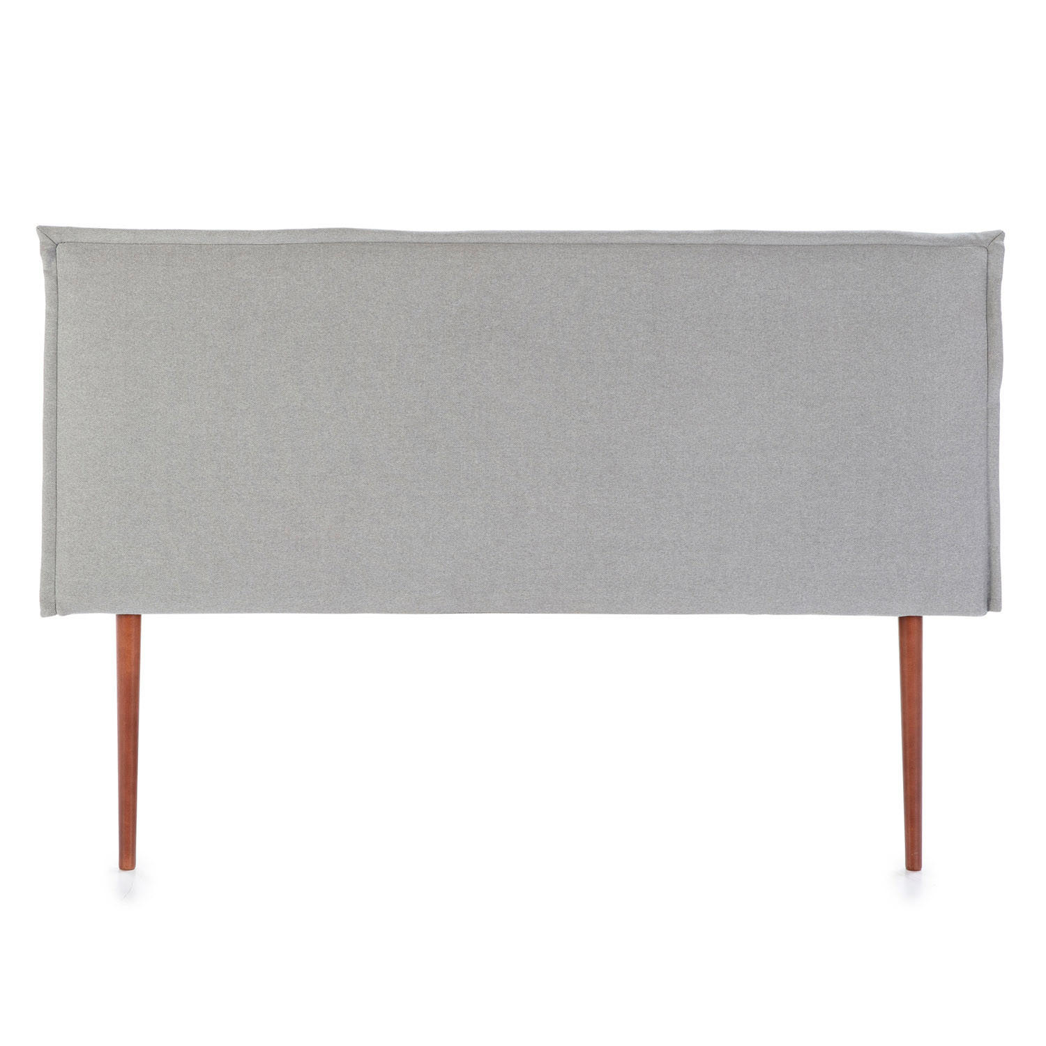 KOPFTEIL 160x100 cm Berlin grau - Grau, Textil (8/100/160cm) - VS Venta-stock