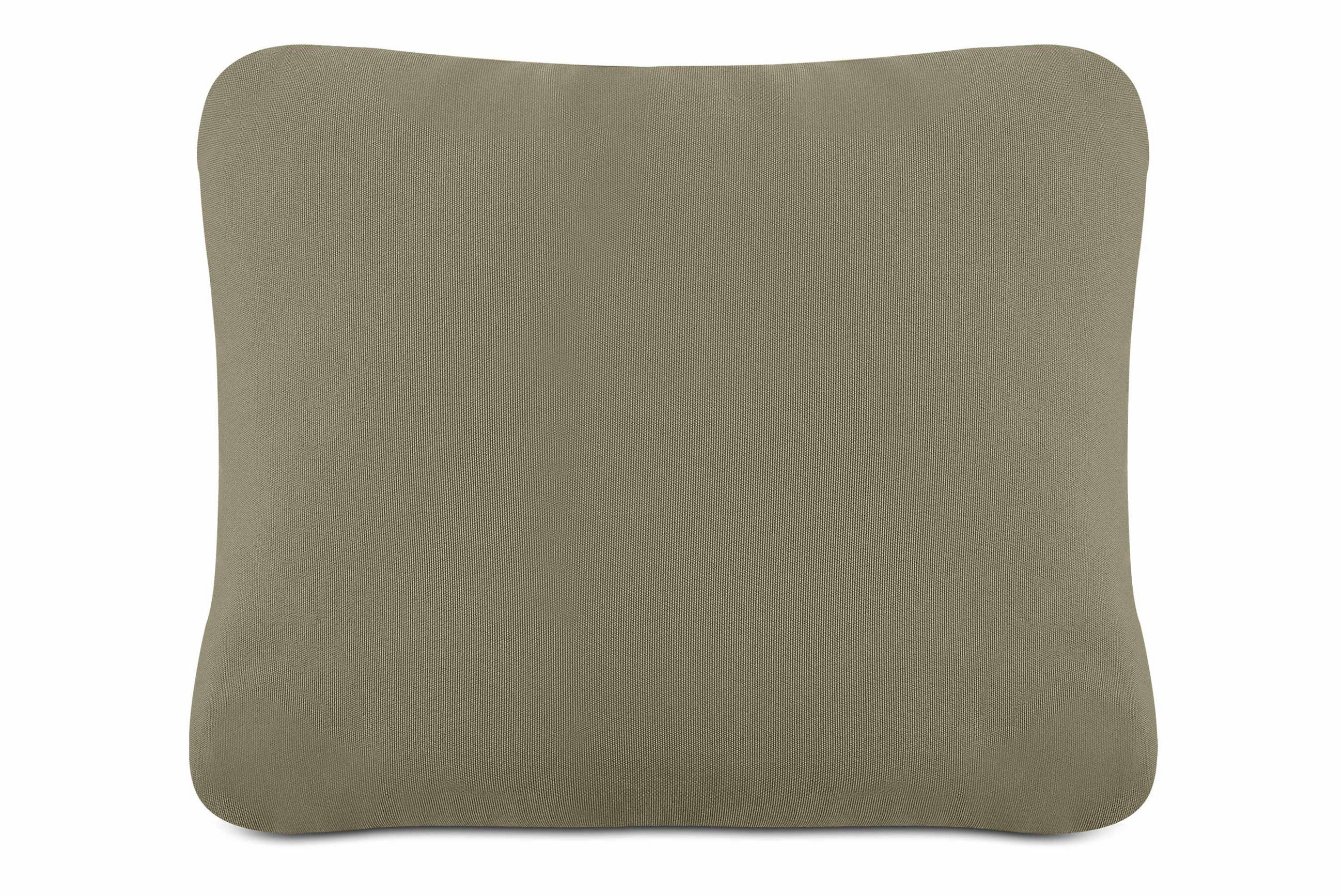 GARTENKISSEN RAMBE Dekokissen mit Füllung, 40x35 cm, Outdoorgeeignet, Beige - Beige, Textil (40/35cm) - KONSIMO®