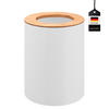KOSMETIKEIMER SEGNO 5,5 Liter, weiß - Weiß, Kunststoff (19/24.5/19cm) - bremermann