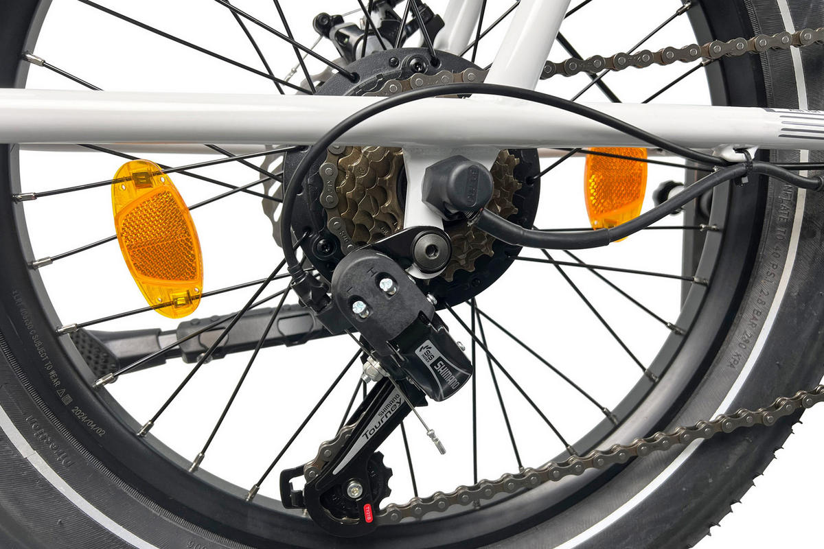 FALT E-BIKE 20" NEO.CULT, WEISS - Weiß, Metall (125cm) - LLOBE