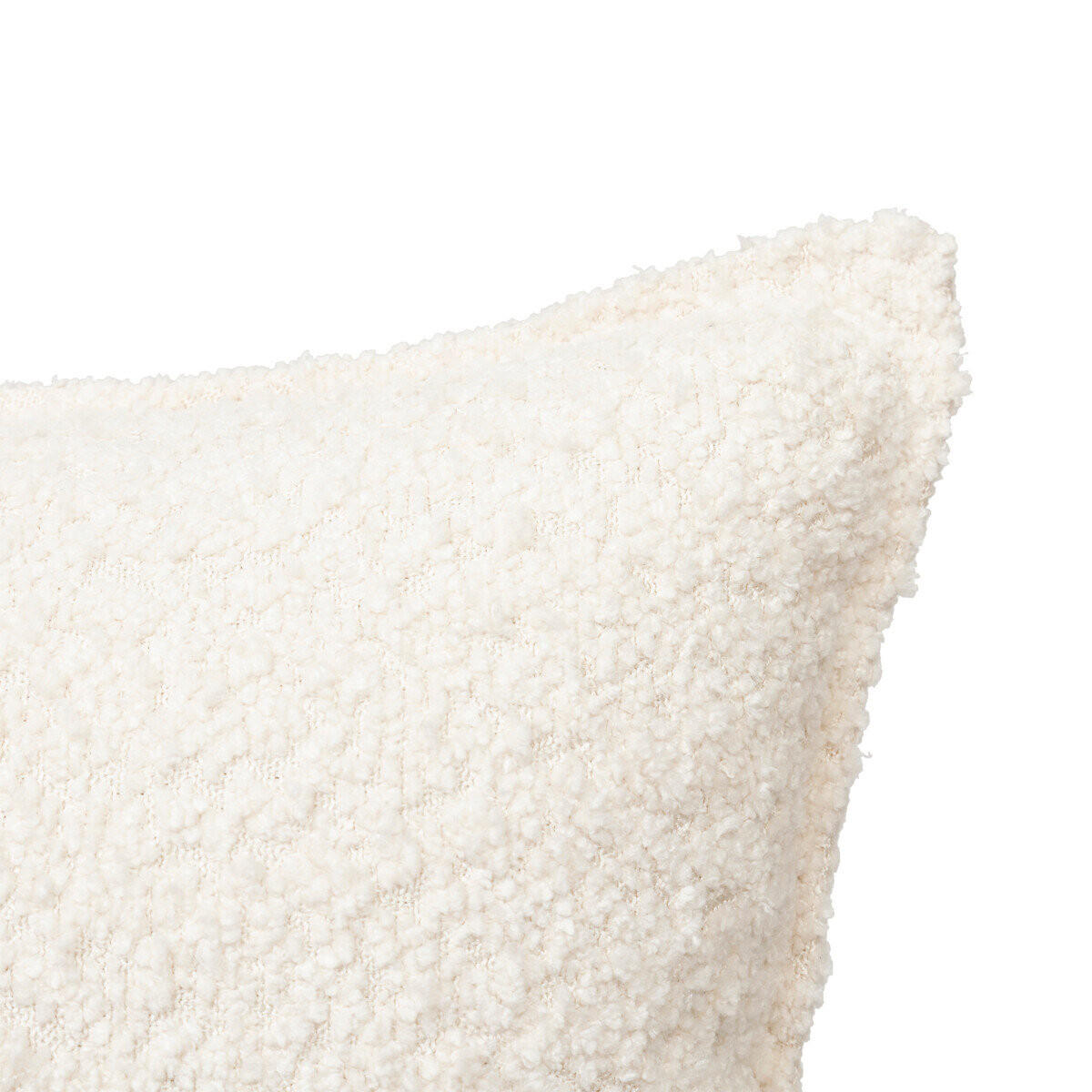 DEKOKISSEN Bouclé Soana 30/50 cm - Creme, Textil (50cm) - Atmosphera Createur d´interieur