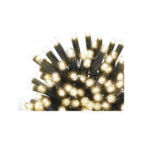 LED-WEIHNACHTSLICHTERKETTE WARMWEISS 5 m - PROFI - koppelbar - Gelb/Weiß, Kunststoff/Metall (500cm) - LAALU