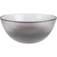 GLASSCHALE Lakris Ø 21 cm - Anthrazit, Glas (21cm) - Home Styling Collection