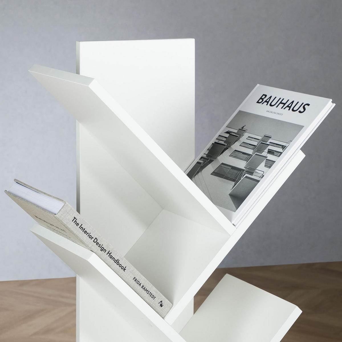 BÜCHERREGAL JULES - Weiß, Holzwerkstoff (48/116/23cm) - IDIMEX