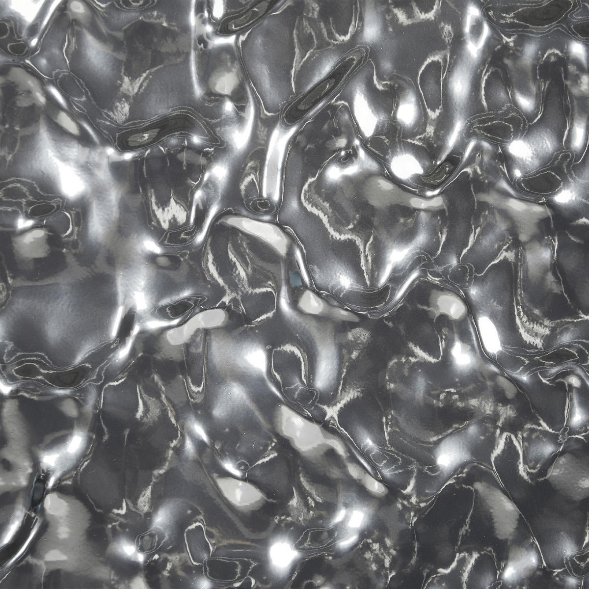 WANDOBJEKT Silber Coimbra - Silberfarben, Metall (60/79/2cm) - Beliani