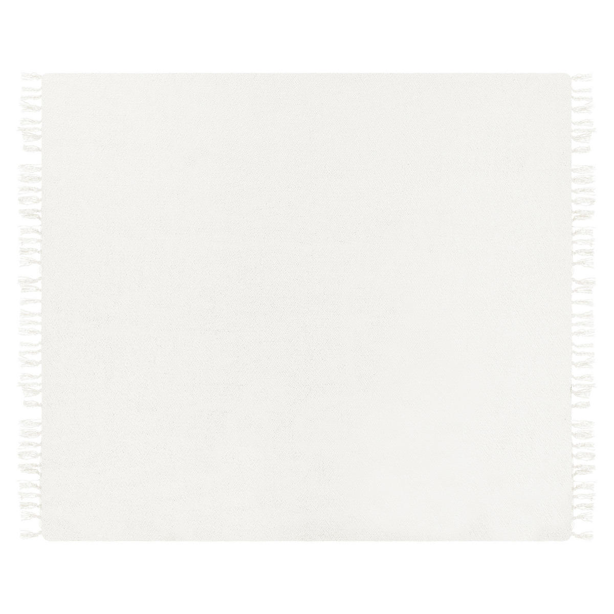 DECKE Weiß 200/220 cm Chaohani - Weiß, Keramik (200/220cm) - Beliani
