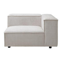 SESSEL mit gerader Rückenlehne - 1 Person - stoff - beige Ruzolo - Beige, Holz/Textil (121/67/105cm) - Vente-Unique