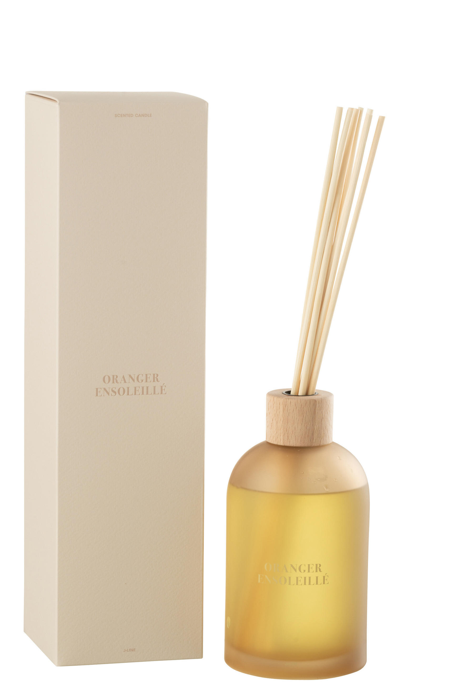 DUFTSPENDER HAUSPARFUM ACCORDS ESSENTIELS - Gelb - 550 ml - Hellgelb, Paraffin (9.5/35.5/9.5cm) - J-Line